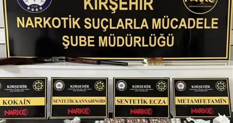 Kırşehir de uyuşturucu operasyonunda yakalanan 3 şüpheliden biri tutuklandı Hayat Haberleri