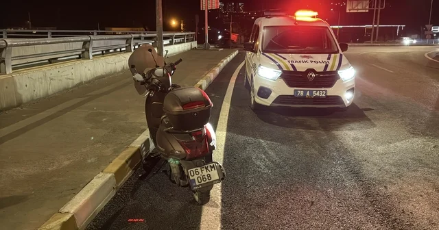 Motosiklet kazasında astsubay ağır yaralandı Karabük Haberleri