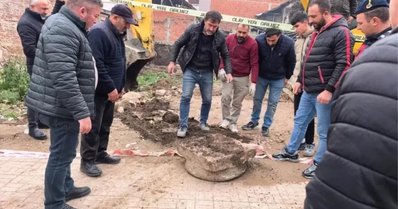 İnegöl de Tarihi Mezar Kalıntıları Bulundu