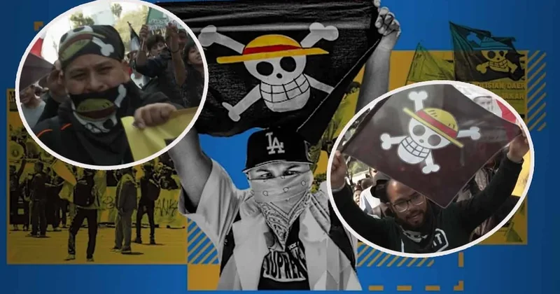 Z kuşağının öfkesi büyüyor: Protestoların sembolü hasır şapkalı korsan oldu ve bu bir tesadüf değil Sözcü Gazetesi