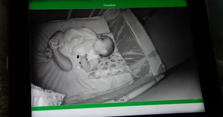 Bebeğini yatağına koydu ve kameradan bir parlama fark etti... Sonra ise küçük kızı gözünü kaybetti!