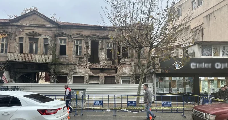 115 yıllık tarihi handan parçalar koptu: Çökme riski var