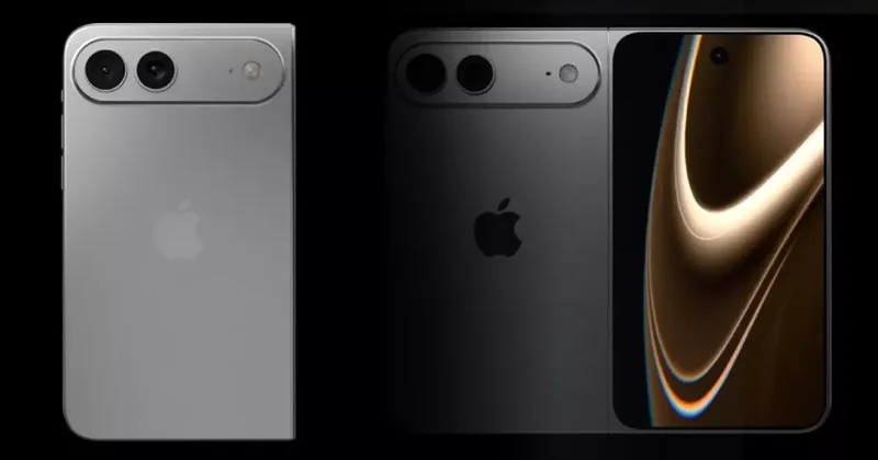 iPhone Fold un render görselleri ortaya çıktı: İşte detayları ve özellikleri!