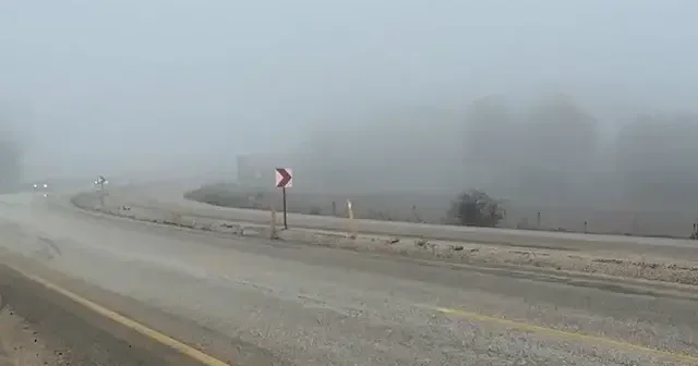 Kastamonu Ankara kara yolunda sis etkili oldu VİDEO İZLE