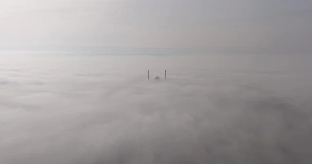 Batman da yoğun sis; manzara dronla görüntülendi Batman Haberleri