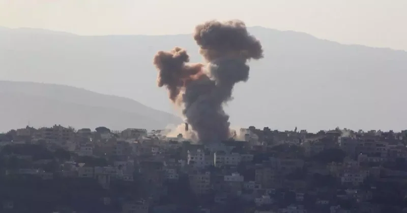 Lübnan a İHA saldırısı: İsrail üstlendi! 2 kişi hayatını kaybetti