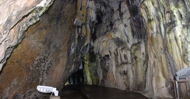 Sinop Ayancık İnaltı Mağarası nda ziyaretlere kış molası Sinop Haberleri