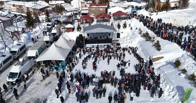2 bin rakımlı yaylada renkli kış festivali Ordu nun Çambaşı Yaylası nda 21. kış festivali coşkusu Ordu Haberleri