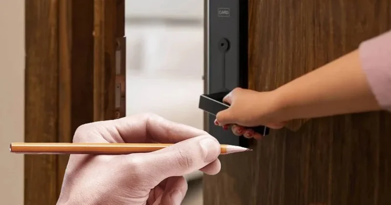 Kapı menteşesine bir kurşun kalem koyun farkı görün Sözcü Gazetesi