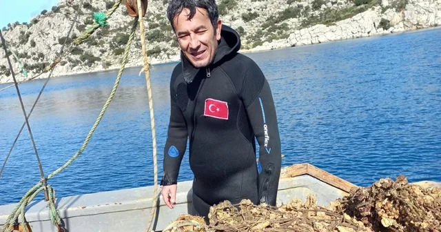 Bozburun da hayalet ağlar denizden temizlendi Muğla Haberleri