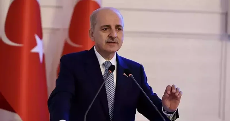 Numan Kurtulmuş İspanya Temsilciler Başkanı ile ortak açıklamada bulunuyor
