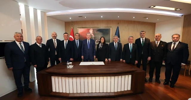 Başkan Arıkan: Cumhurbaşkanımızla bir araya gelmek büyük onur Aydın Haberleri