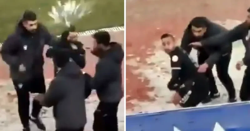 Amedsporlu Dia Saba ya kartopu atıldı, sinirden çıldırdı