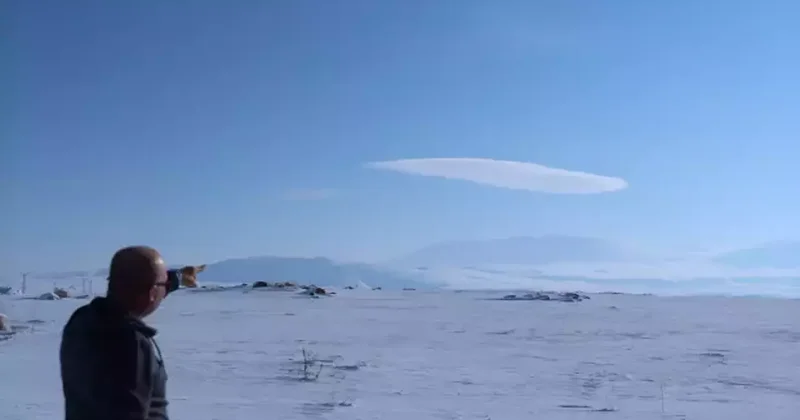Görenler bakakaldı: Nemrut Kalderası üzerinde şaşırtan olay!