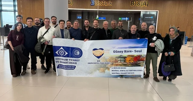 ETSO heyeti, Güney Kore de düzenlenen medikal ve kozmetik sektörel fuarına katılacaklar Erzurum Haberleri