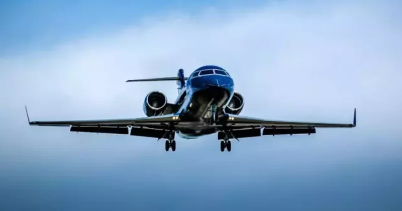 ABD de 8 kişiyi taşıyan özel jet düştü