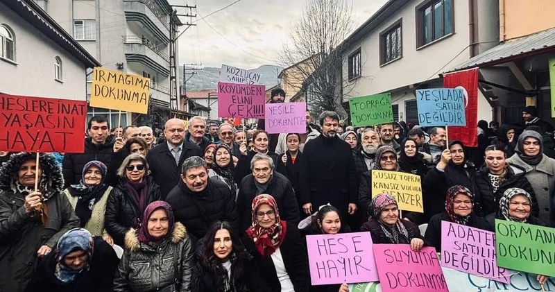 Devrek köylüleri HES ve vahşi madenciliğe karşı ayakta!
