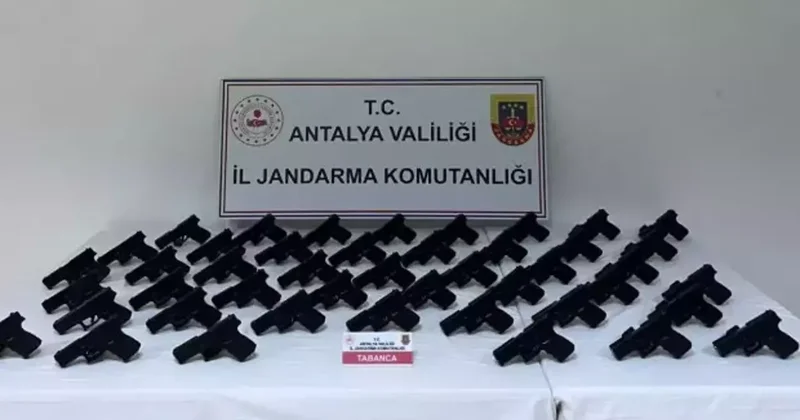 Antalya da ele geçirildi: Tam 45 adet