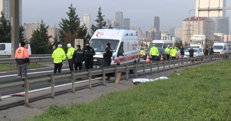 Karşıya geçmek isterken motosiklet çarptı: 1 ölü 1 yaralı