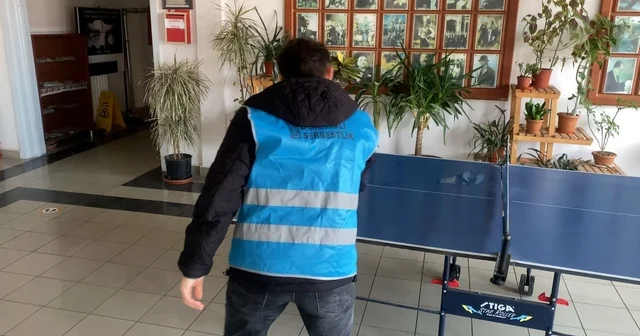 Bolu da denetimli serbestlik yükümlüleri okulları temizledi Bolu Haberleri