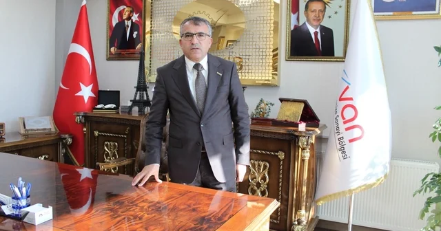 Başkan Memet Aslan: Hedefimiz, katma değerli ve yüksek teknolojili üretim yapmak Van Haberleri