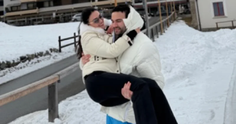 Esra Bilgiç ile Faruk Sabancı nın İsviçre tatili