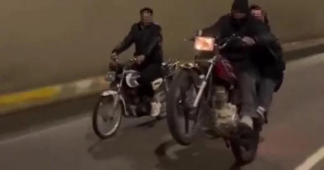 Şanlıurfa da trafiği tehlikeye atan motosikletliye ceza Şanlıurfa Haberleri