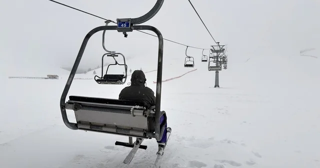 Akdeniz in kayak merkezi Yedikuyular a ilgi yoğun Kahramanmaraş Haberleri