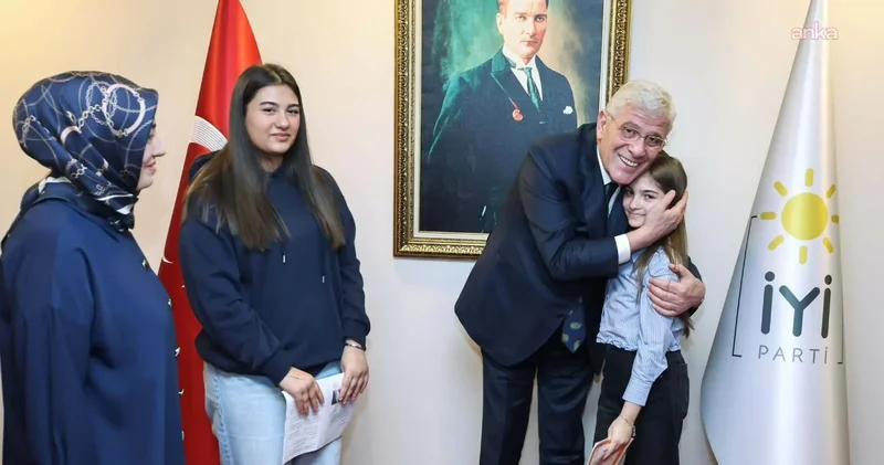 Müsavat Dervişoğlu, Sinan Ateş’in eşi Ayşe Ateş ve kızları ile görüştü