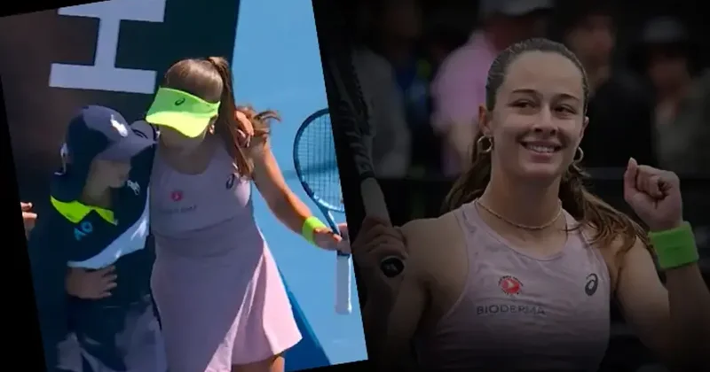 Milli tenisçi Zeynep Sönmez o anları anlattı! Kim olsaydı aynısını yapardı Fanatik Spor Haberleri Video