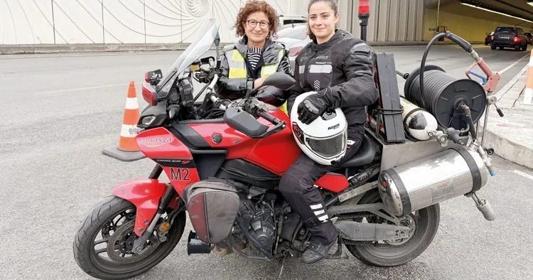 Denizin altında devriye Yasemin