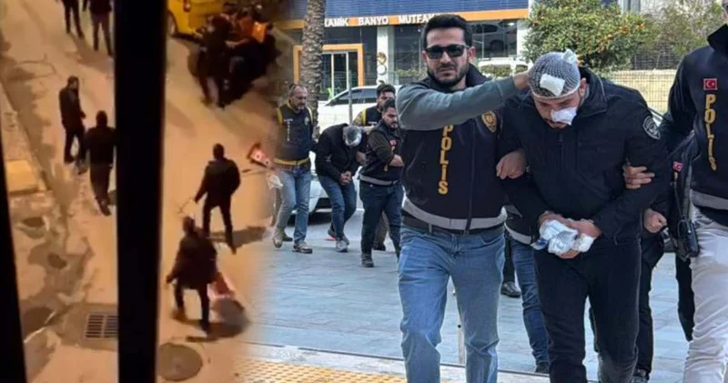 Birbirlerine bıçak ve zincirlerle saldırdılar! Hakim karşısına sargılarla çıktılar