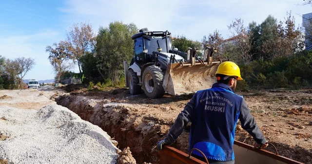 Datça İskele Mahallesi Çomarlık ta kanalizasyon sorunu sona eriyor Muğla Haberleri