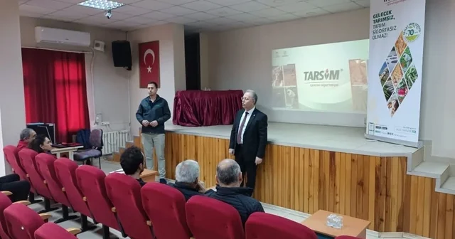 Aydınlı üreticiler, TARSİM hakkında bilgilendirildi Aydın Haberleri