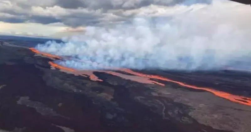 Kilauea durmuyor! 41. kez lav püskürttü...