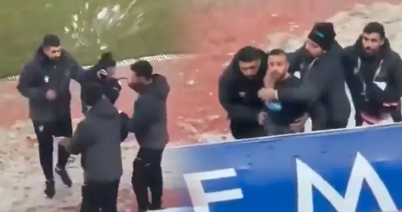 Amedspor un yıldızı saha kenarında sinir krizi geçirdi