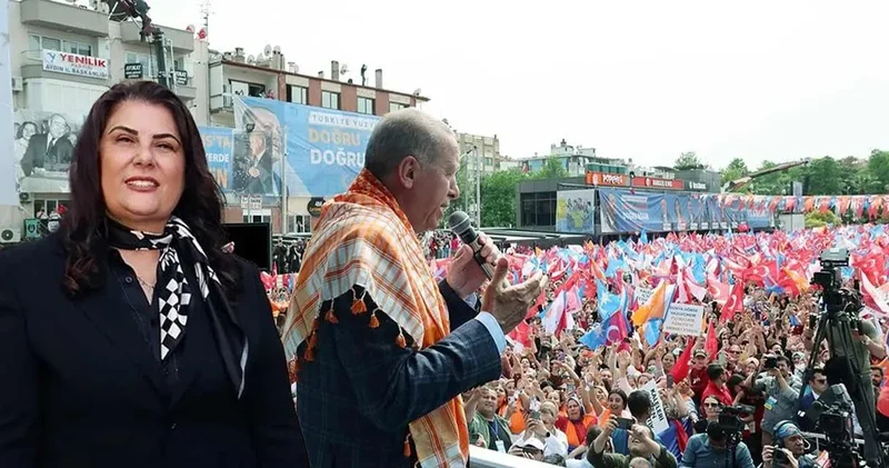 Erdoğan a Çerçioğlu sürprizi mitingde ortaya çıktı: Daha önce Kılıçdaroğlu na açtırdığı yerleri bir daha açtırmış