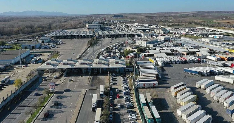 Sadece Trakya dan 15 milyon kişi Türkiye ye giriş çıkış yapmış: Resmen açıklandı