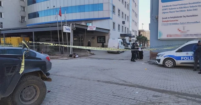 Mardin de hastane önünde silahlı kavga: 5 yaralı Mardin Haberleri