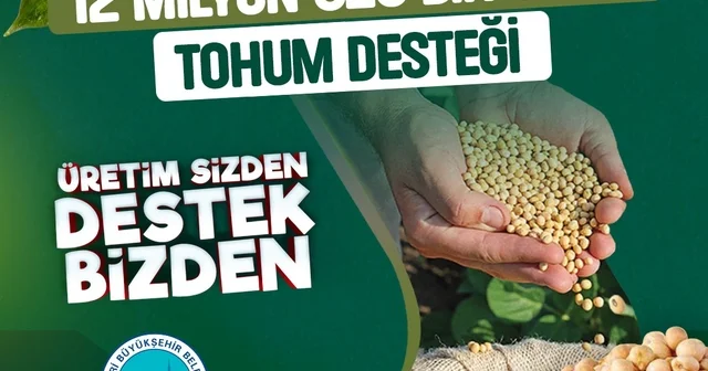 Üreticilere 1 yılda 12 milyon TL lik tohum dağıtıldı Kayseri Haberleri