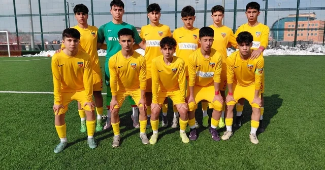 Gelişim Ligi U 15: Kayserispor: 5 Ankara Demirspor: 1 Kayseri Haberleri