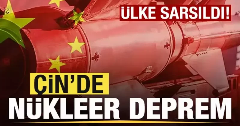 Son dakika: Çin de nükleer deprem! Ülkeyi sarsan olay! Alarm verildi