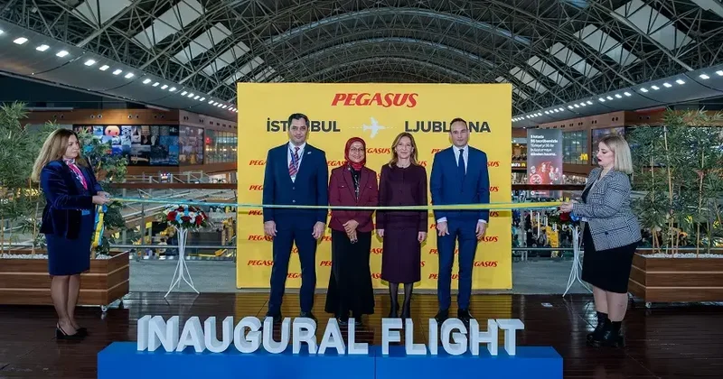 Pegasus, Slovenya’nın başkenti Ljubljana seferlerine başladı