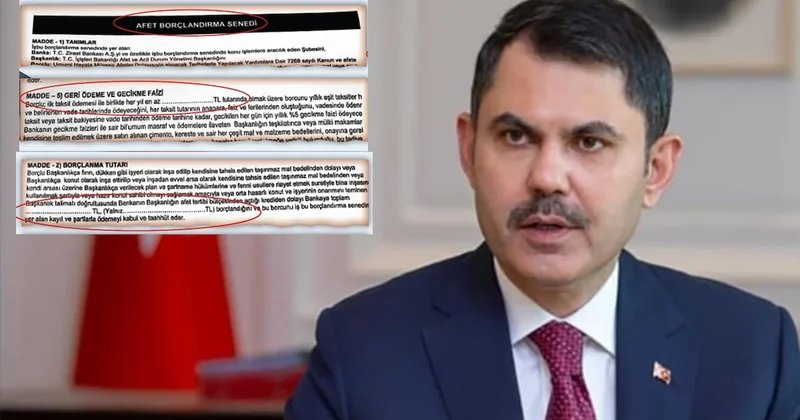 İşte CHP lideri Özel’in gündeme getirdiği, depremzedelere imzalatılan boş senetler Sözcü Gazetesi