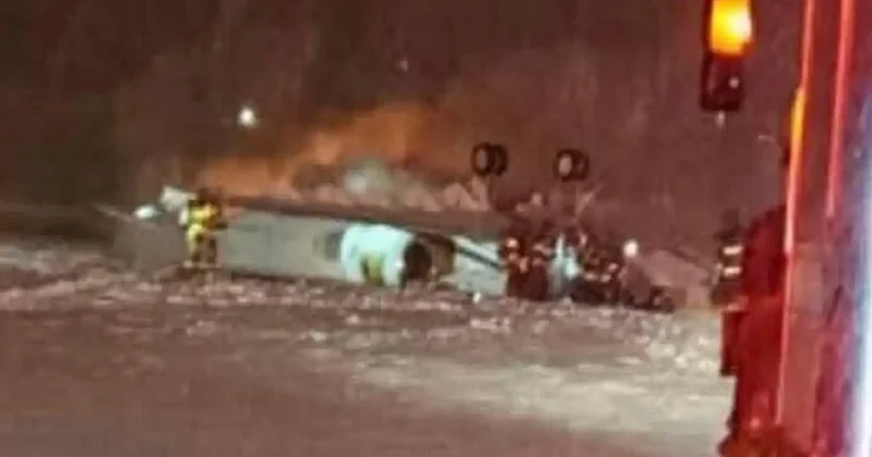 ABD de özel uçak düştü: 8 kişi öldü Sözcü Gazetesi