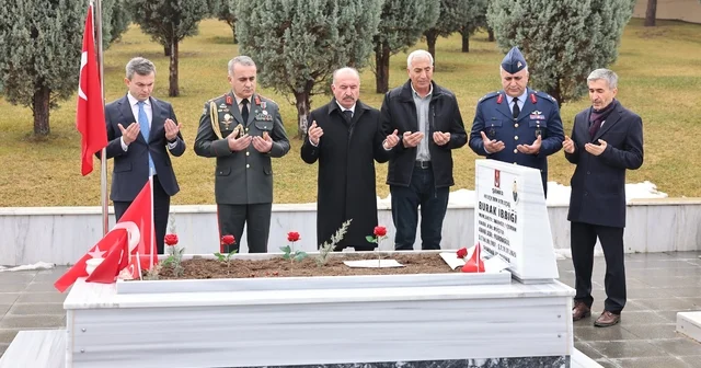 Azerbaycan Askeri Ataşesi nden şehit ailesine ziyaret Çorum Haberleri