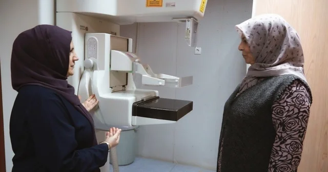 Balıkesir de kadınlara yerinde sağlık hizmeti Evlerinden alınıp kanser taramasına götürülüyorlar Balıkesir Haberleri