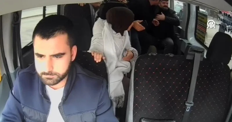 Yolcusu fenalaştı, şoför direksiyonu hastaneye kırdı