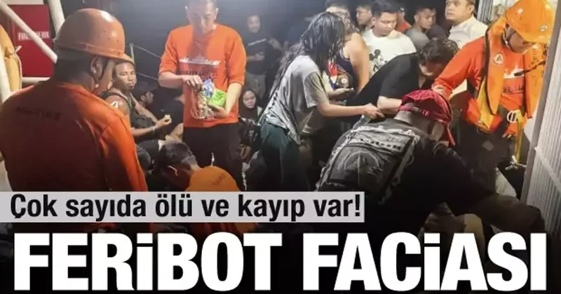 Filipinler de feribot faciası! Çok sayıda ölü ve kayıp var