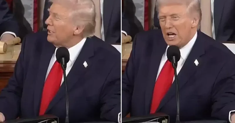 8 savaşı bitirdim diyen Trump, salondan gelen yanıtla deliye döndü